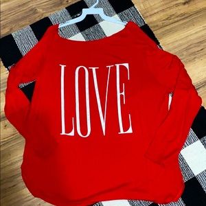 Valentine Top Plus Size